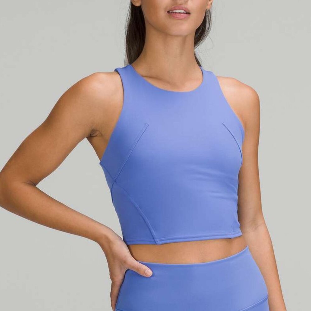 Like New Lululemon Invigorate Training Tank Top, Wild Indigo Color